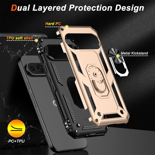 for Google Pixel 9 Case (Yellow / Google Pixel 9/Pixel 9 Pro)