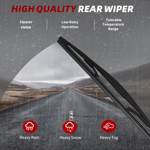Windshield Wiper Blades Replacement for Subaru Forester 2012 (26"+17"+14")