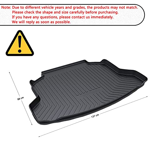 All Weather TPO Cargo Liners Trunk Mats Custom (1)For Honda CRV(2007-2016 )Trunk Mats)