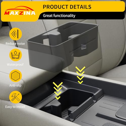 Cup Holder Compatible with 2024 (Compatible with 2024+ Santa Fe Black)