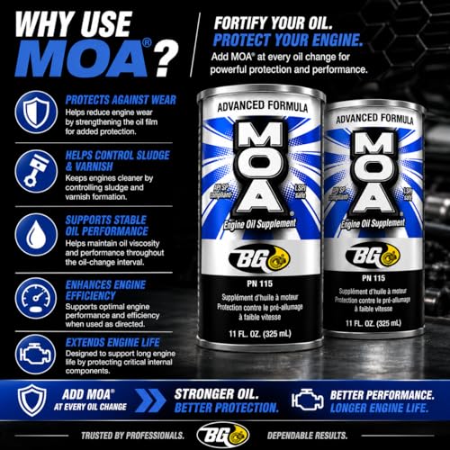 BG Advanced Formula MOA PN 115 Motor Oil Additive