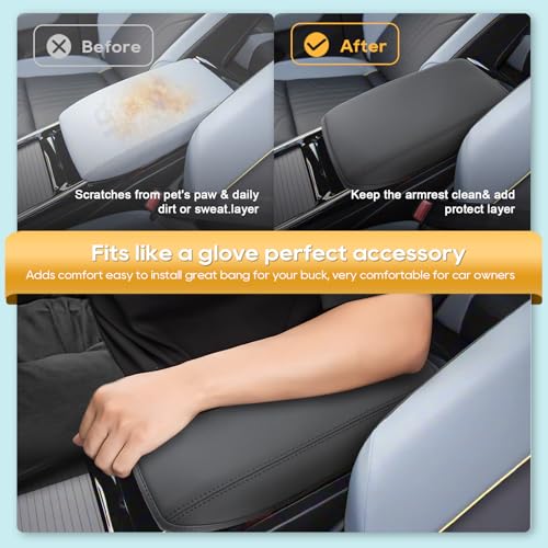 Armrest Cover for 2023 (36)For 2023-2026 ID.4 Regular)