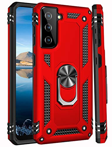 for Galaxy S21 Case (Galaxy S21 (Small 6.2") / Red)