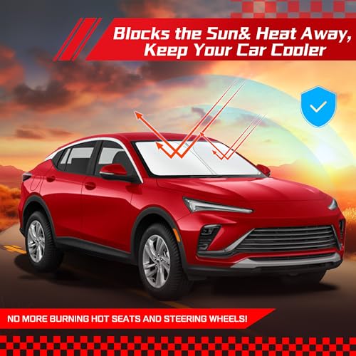 Windshield Sun Shade for Buick Envista 2024 (for Buick Envista 2024-2026 2027)