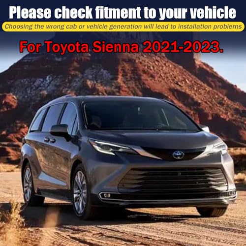 Rain Guards for Sienna 2021 (For Toyota Sienna 2021-2023)