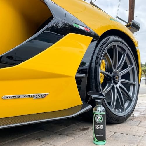 Wet Tire Dressing Spray (16 Fl Oz (Pack of 2))