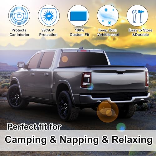 Window Shades for Dodge RAM 1500 2019 (Dodge RAM 1500 2019-2026)