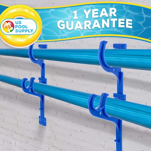 Pool Pole Hanger (4 Poles - Hangers / Blue)