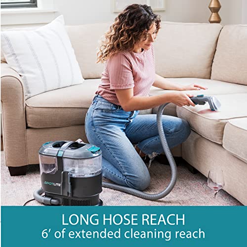 KW2001 SpotLite Portable Carpet Spot Cleaner & Pet Stain Remover (Gray)