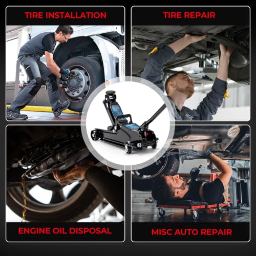 2.5 Ton Car Truck Floor Jack Service Heavy Duty Steel Hydraulic Low