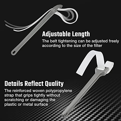 Strap Wrench 18" Handle (18 Inch / Grey)
