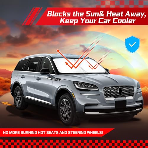 Windshield Sun Shade for Lincoln Aviator 2020 (for Lincoln Aviator 2020-2026)