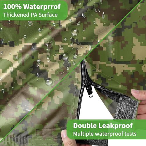 650D Golf Cart Cover for 2 (Camouflage / L-For 2/2+2/4 Passengers Cart)