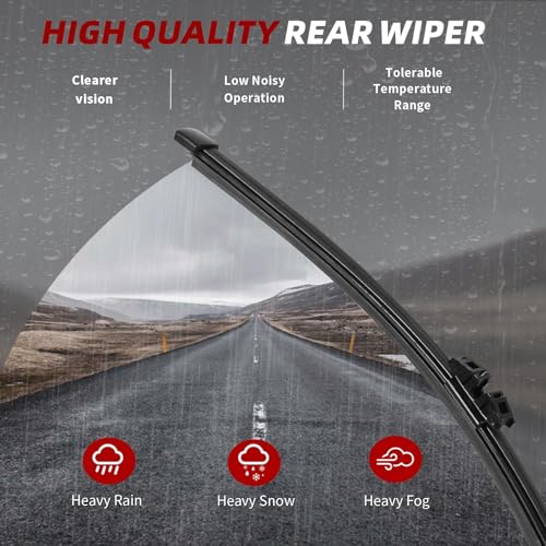 Premium Windshield Wiper Blades (24"+20"+14")