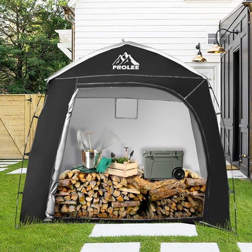 Bike Storage Tent for 4 (Cabin Black - XXL for 4-5 Bikes)