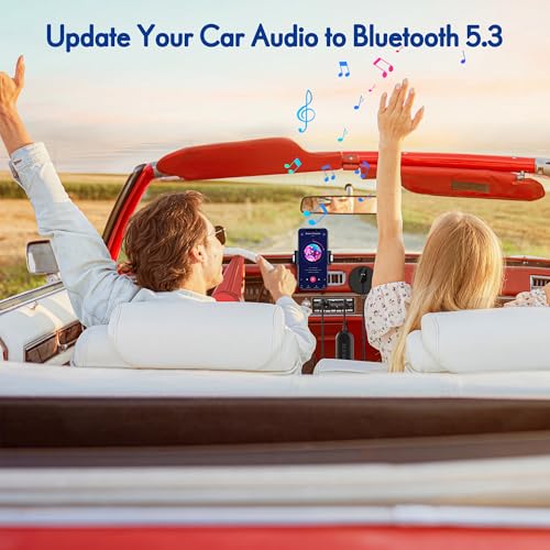 BK01 Bluetooth Car Kit (Magnet Mount Receiver with Ground Loop Noise Filter)