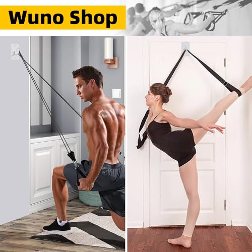 3 Pcs Wall Anchors for Resistance Bands (G Hooks-White-3Pcs)