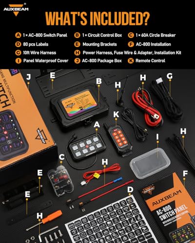 8 Gang Switch Panel Bluetooth RGB AC (8 Gang Remote Bluetooth Panel)