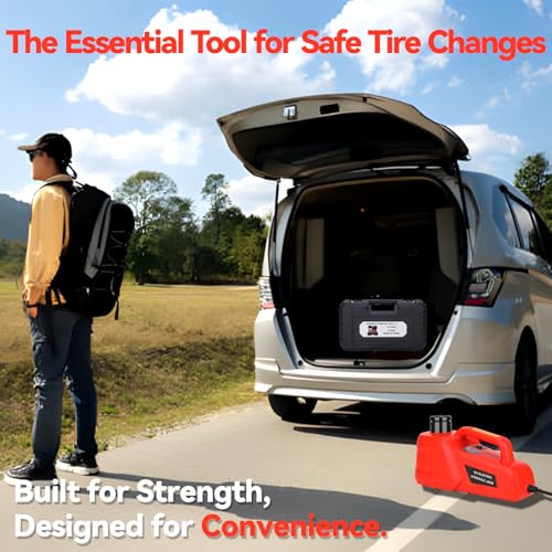 Electric Car Jack 5 Ton 12V Hydraulic Floor Jack (Red Jack Only)