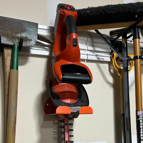 Upgraded Trimmer Rack Wall Mount (Orange-3Pack)