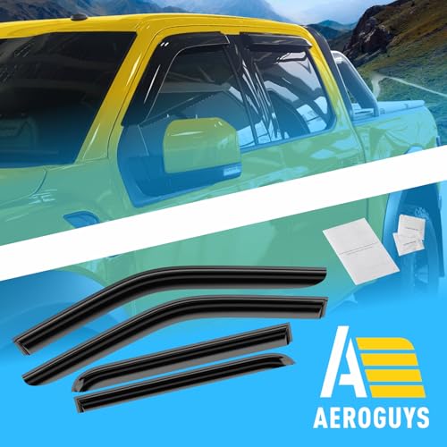 Extra Durable Window Deflectors Tape (For Ford F150 15-26)