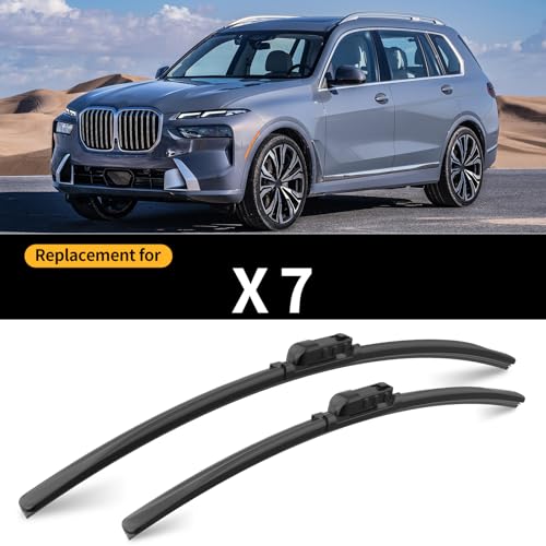Front and Rear Windshield Wipers for BMW X7 for Car Window (For BMW X7 / 2019-2026)