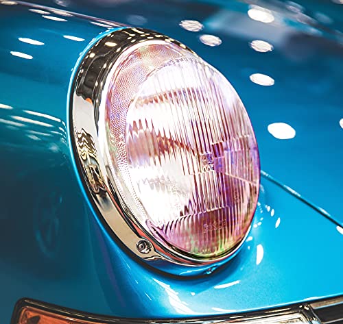 Extra Wide Headlight Taillight Vinyl Tint Wrap 16 Inch x 48 Inch Roll (16" x 48" / Chameleon Transparent)