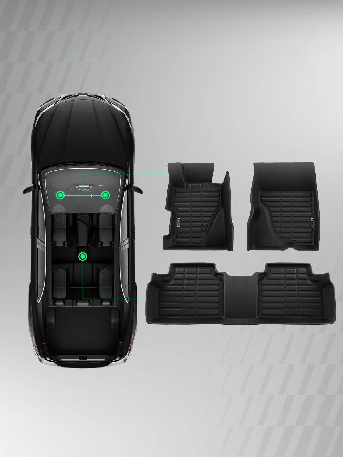 Automotive Floor Mats for Honda Civic Sedan 2006 (2006-2011)
