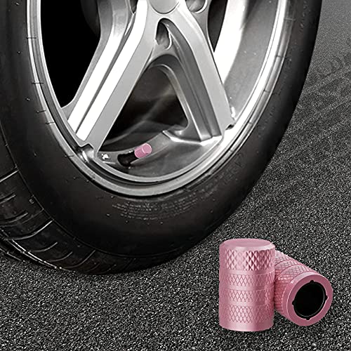 Tire Valve Stem Caps (Pink)