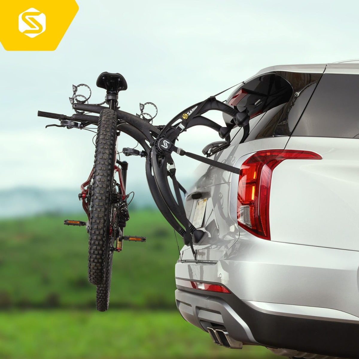 Bones EX 3 Bike Trunk Rack Bicycle Carrier (Bones EX Trunk / 3 Bike Carrier)