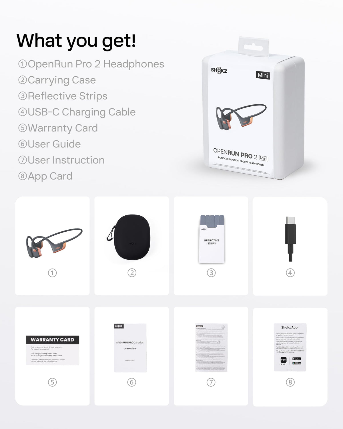 OpenRun Pro 2 Bone Conduction Headphone (Rose Gold / Standard)
