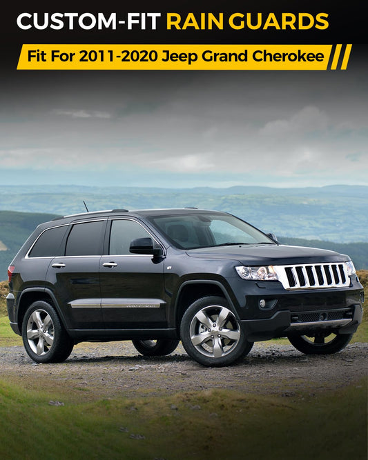 Rain Guards for Car Windows (For 2011-2020 Jeep Grand Cherokee)