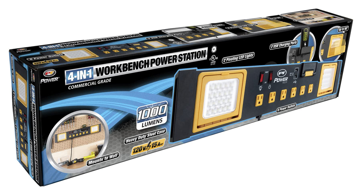 W2279 1000 Lumen LED Workbench Power Station (Workbench Power Station)