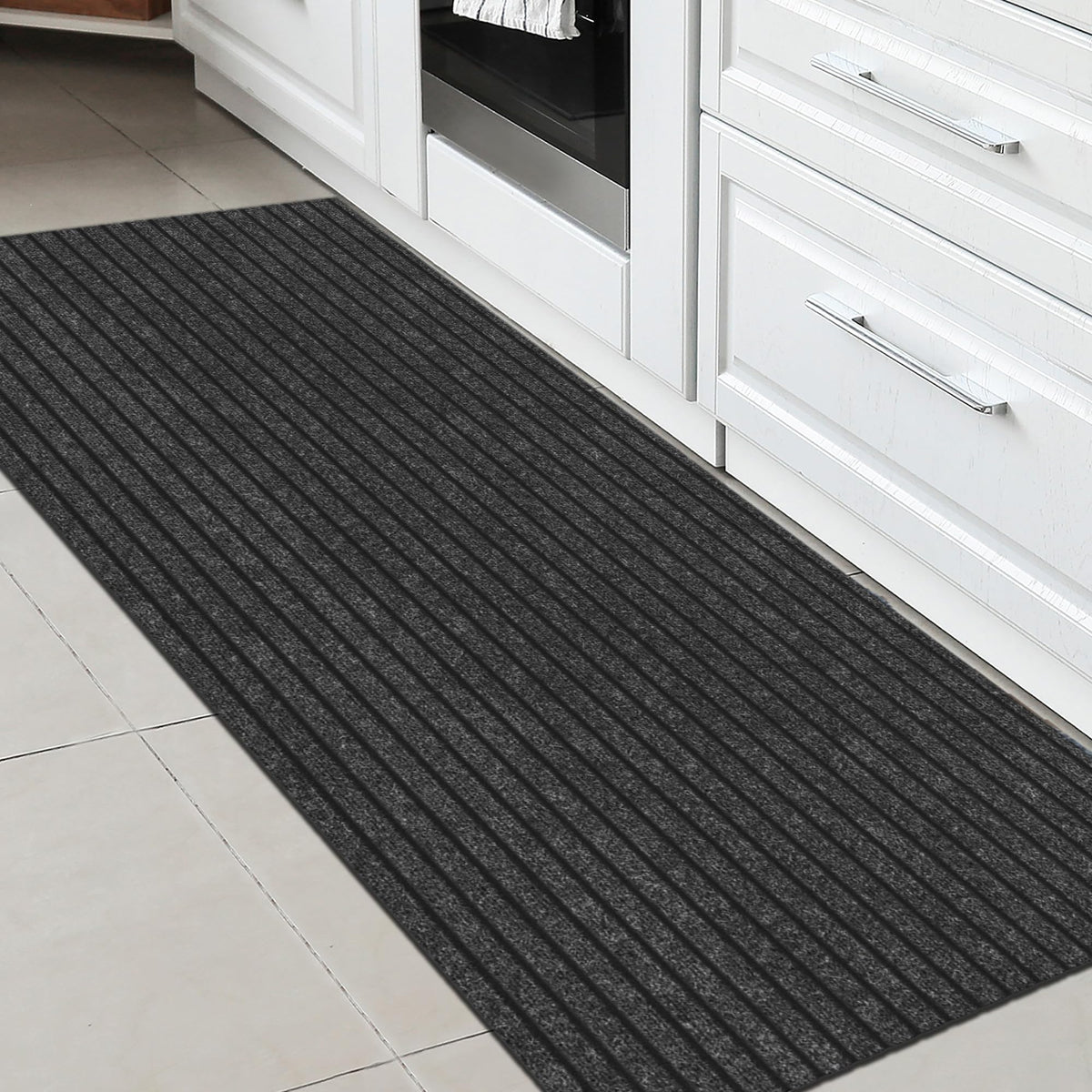 2x6 Runner Rug (Black / 2' x 6' (Runner))