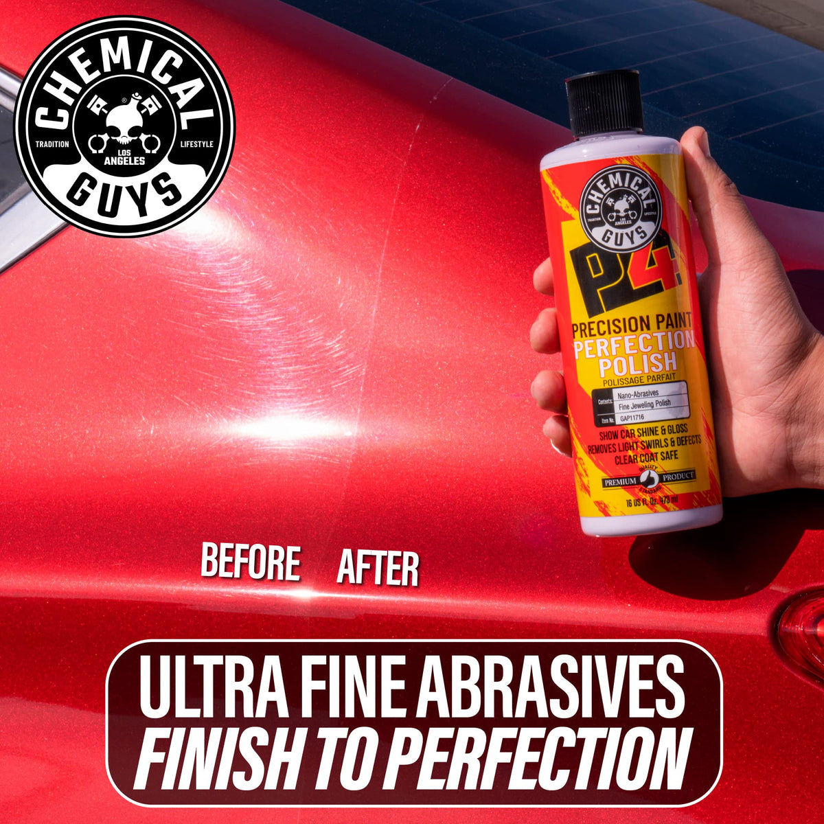 P4 Precision Paint Perfection Polish for Clear Coat (P4 Perfection Polish)