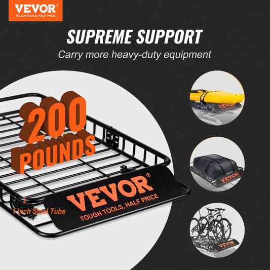 Roof Rack Cargo Basket (64x39in)