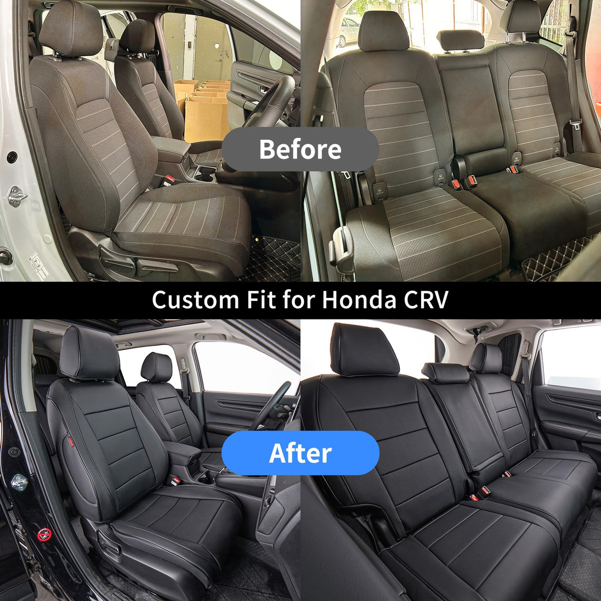 Custom Seat Covers for KIA Sportage 2023 (Black / 2023-2027 Sportage (No LX))
