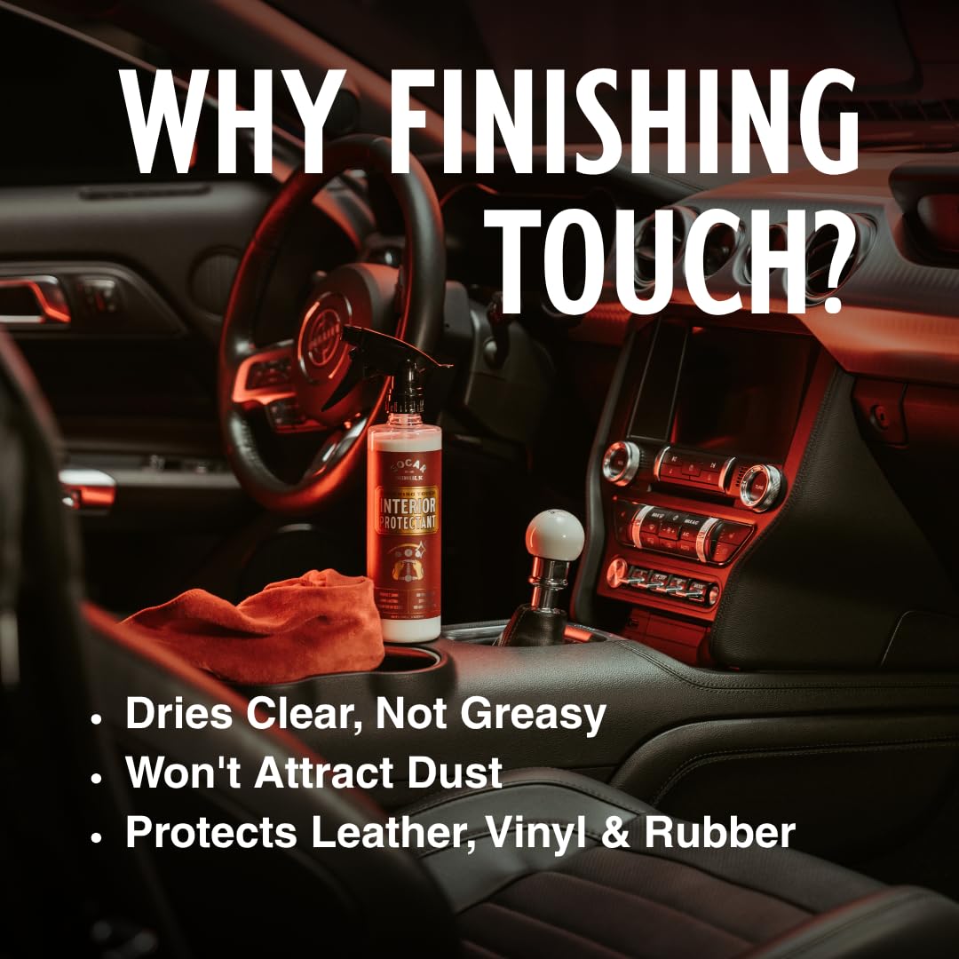 Socar Finishing Touch Interior Protectant (128 Fl Oz (Pack of 1))