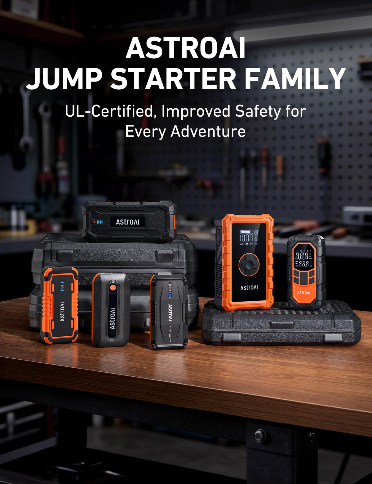 S8 Car Battery Jump Starter 3000A (3000A Orange)