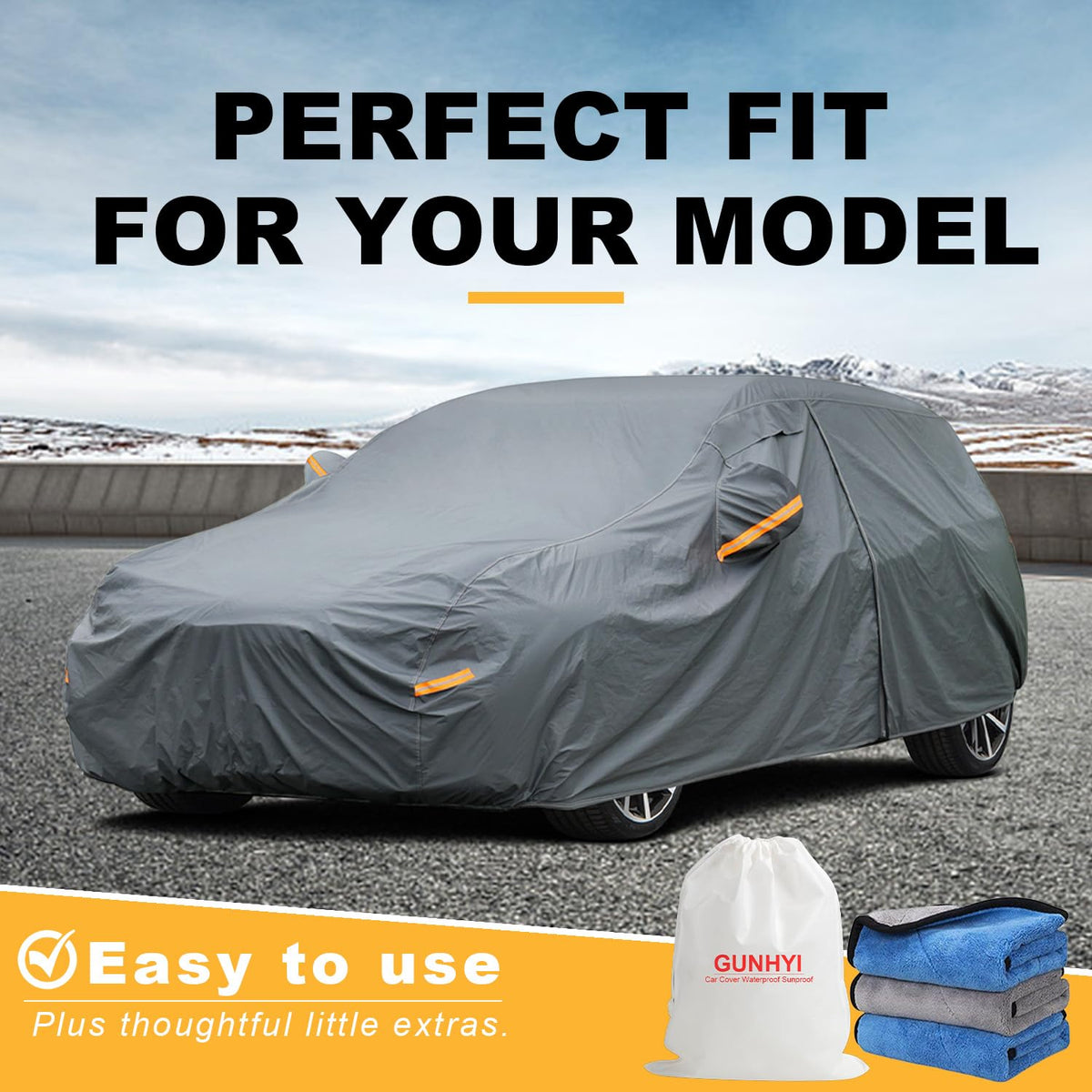 Premium Car Cover Custom Fit MINI Cooper 4 Door (19 Mini / 19.02 Mini Cooper 4door)