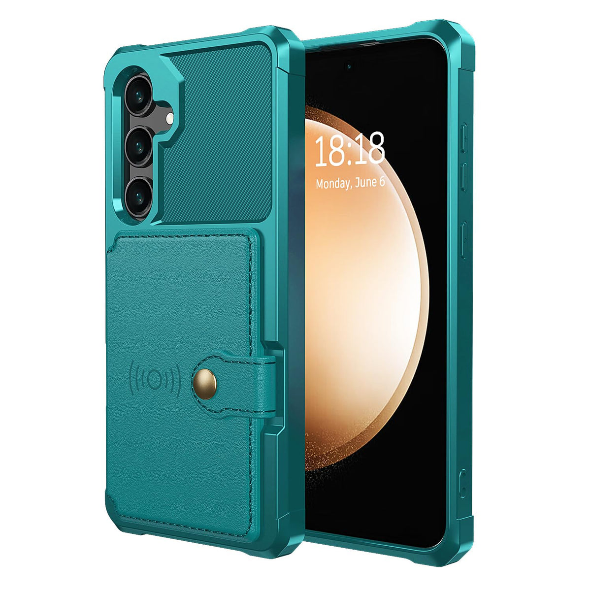 for Samsung Galaxy S25 (Green / Samsung Galaxy S25/S24)