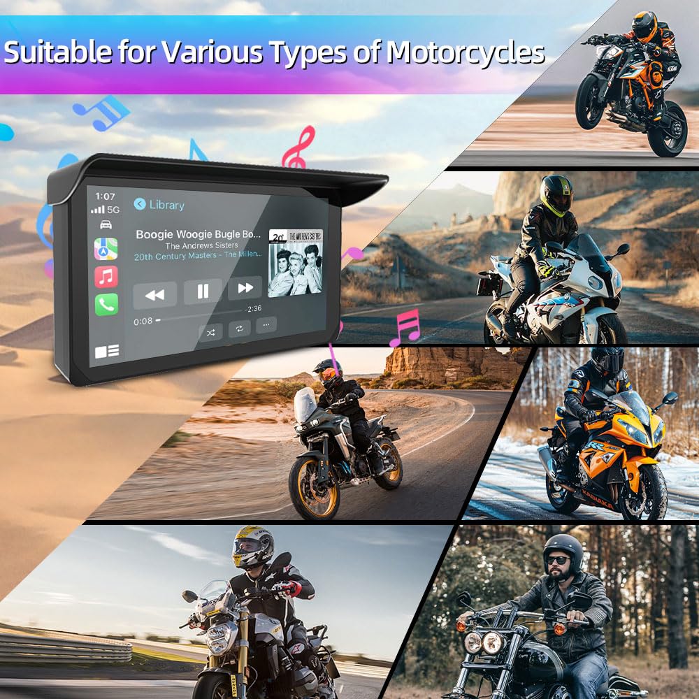 Motorcycle Carplay Screen