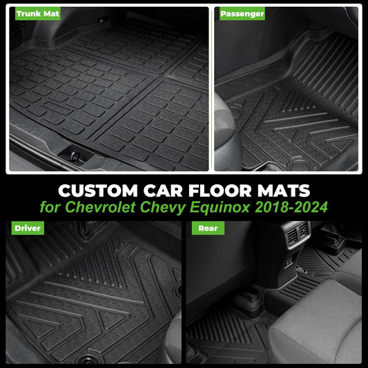 Floor Mats & Cargo Liner Custom for 2018 (2018-2024 Chevy Equinox)