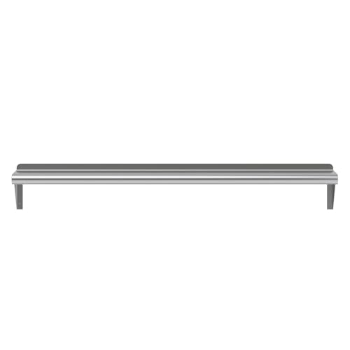 8 in. x 48 in. Stainless Steel Wall Mount Shelf (8 in. x 48 in.)