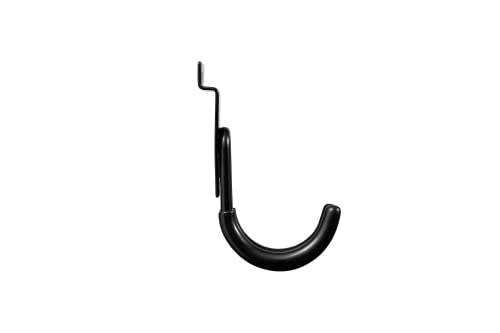 12Pack Slatwall Hooks Heavy Duty Slatwall Accessories Garage Small J Slatwall Hooks and Hangers (12PC J Hooks)