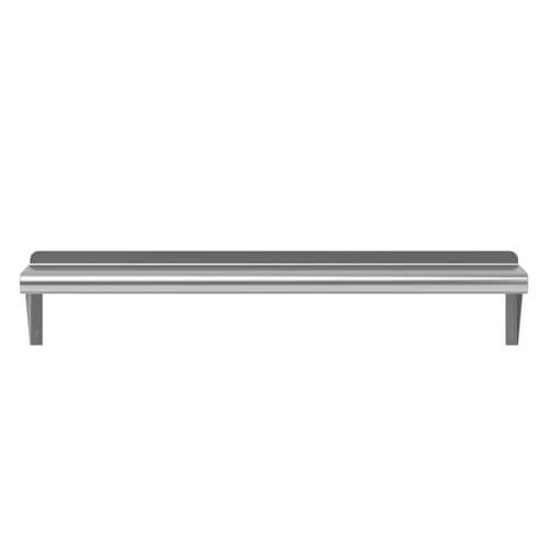 8 in. x 36 in. Stainless Steel Wall Mount Shelf (8 in. x 36 in.)