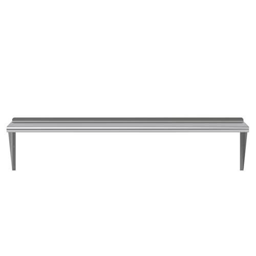 16 in. x 60 in. Stainless Steel Wall Mount Shelf (16 in. x 60 in.)