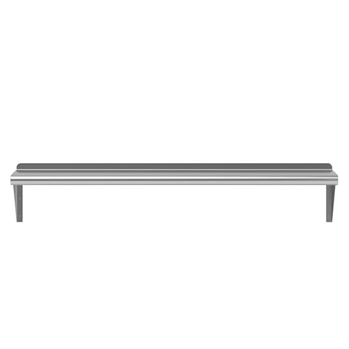 10 in. x 48 in. Stainless Steel Wall Mount Shelf (10 in. x 48 in.)
