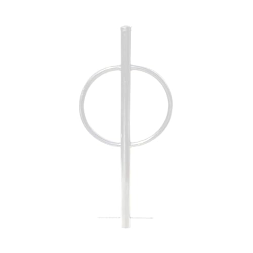 Post and Ring Rack (White)