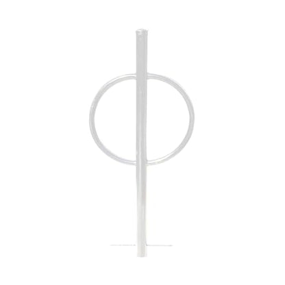 Post and Ring Rack (White)